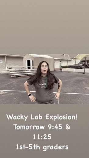 Free kids science explosion!so much fun! #kidsscience #wackylab #kidssummercamp #newportrichey #trinity | Calvary Chapel Worship Center