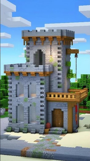 Minecraft Starter Castle! 🏰