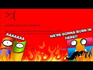 WINDOWS OVERHEATING KILLSCREEN But Windows XP & Windows WinRAR Want To See That