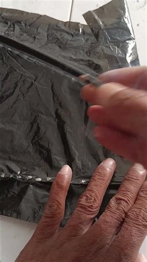 how to make a unique kite from plastic #kite #shorts #pipas