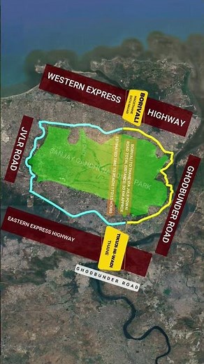 Borivali-Thane Underground Tunnel Map Animation #shorts