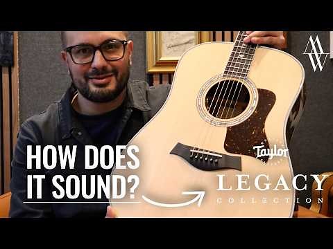 Taylor Legacy Collection 810E - Are Taylor Guitars Going Back To Their Acoustic Roots?