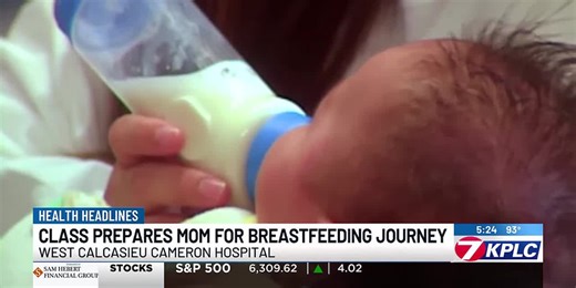 Breastfeeding class offers support for new moms