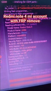 Redmi note 4 mi account with FRP remove don #cellpointmobiletrick #latestupdate2026