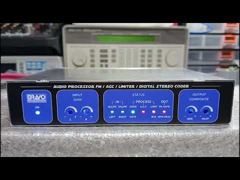 Test Grabación al Aire - PROCESADOR DE AUDIO FM BROADCAST. (TECHNO - EURODANCE) #fm #processor #rf