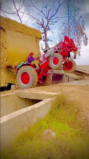 170 Quntal Vajan Chadhai Pe Mahindra 575 🤟🤟 #trending #trendingshorts #youtubeshorts