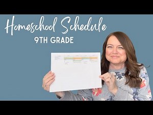Homeschool Schedule | High School | 9th Grade