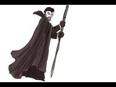 How to draw the phantom of the opera
