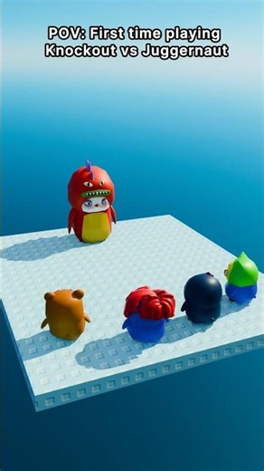 POV: First time vs Juggernaut boss in Knockout #roblox