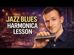 🌬 Jazz Blues Harmonica Lesson 🎷