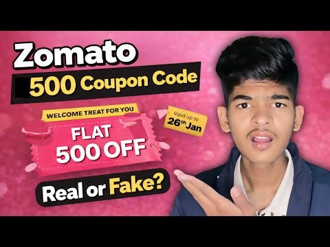 Zomato 500 Coupon Code | Zomato 500 Today | Zomato 500 Offer