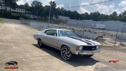 72 Chevy Chevelle SS on 24” Corleone Forged