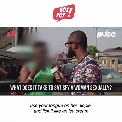 43K views · 362 reactions | #PulseVoxPop Are you finding it difficult to offer sexual satisfaction to your woman? You might find some useful tips in here. | Pulse Nigeria | Facebook