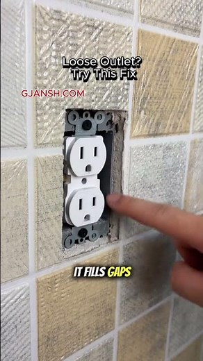 Fix loose outlets easily with these stackable spacers that stabilize electrical boxes