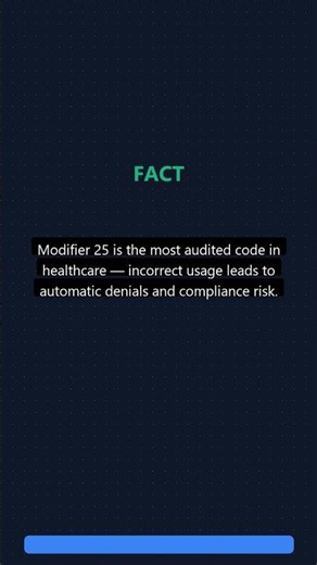 Myth: Modifier 25 usage is straightforward | Medical Billing RCM