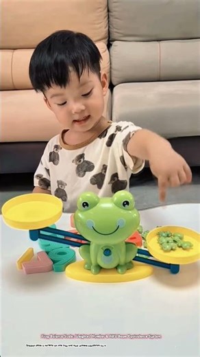 Frog Balance Scale: Weighted Number & ABS Beam Equivalence System