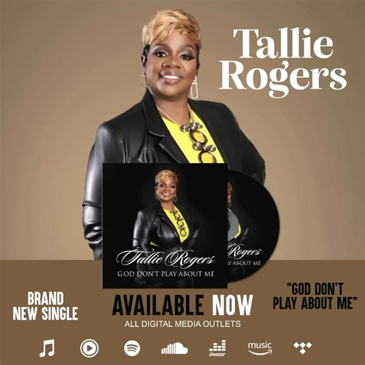 Do me a favor and drop a heart ❤️ if you downloaded my new single “God Don’t Play About Me” available on ALL music platforms!!! | Tallie A Anderson