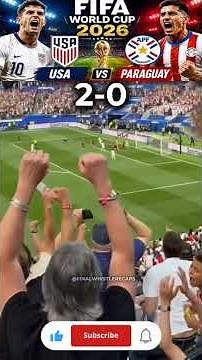 USA vs Paraguay 4-1 Highlights | FIFA World Cup 2026 Full Match Highlights & All Goals 🇺🇸🇵🇾