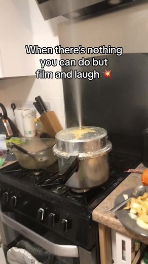 Kitchen Disaster: Pressure Cooker Explosion Cleanup