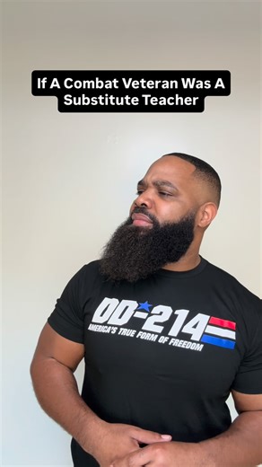 Yusha Thomas | If A Combat Veteran Was A Substitute Teacher | Instagram