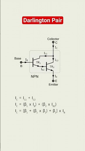 Darlington pair for improved current drive