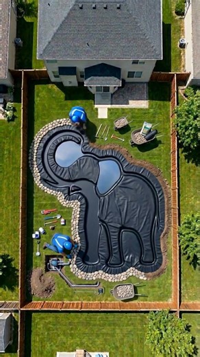 Backyard Turns Into Giant Elephant Pond 🐘💧 (Insane Reveal)