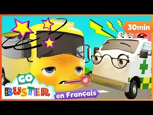 Go Buster en Français | Buster Tombe Malade | Chansons Pour Enfants | Dessins Animés Pour Enfants