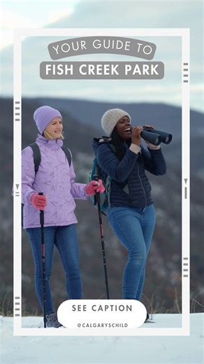 Your go-to guide to Alberta Parks Fish Creek Provincial Park One of Canada’s largest urban parks is right here in Calgary - and it’s packed with things to do year-round. Think 100 km of trails for walking, biking, and hiking, wildlife sightings (hello deer and beavers), picnic spots, paddling and fishing, historic sites like Bow Valley Ranche, and even geocaching adventures. From summer days at Sikome Lake to winter ice caves and cross-country skiing (when conditions cooperate), Fish Creek is th