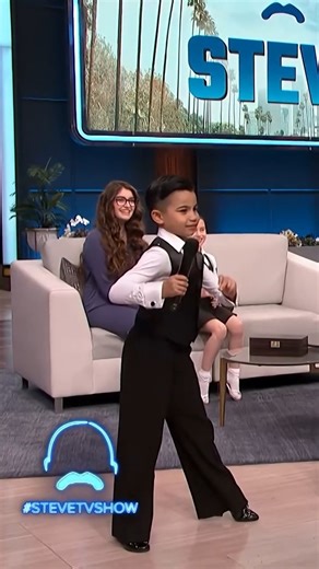 Steve Harvey Learns Dance Moves From a Tiny Pro #SteveHarvey | Best Steve Harvey Moments