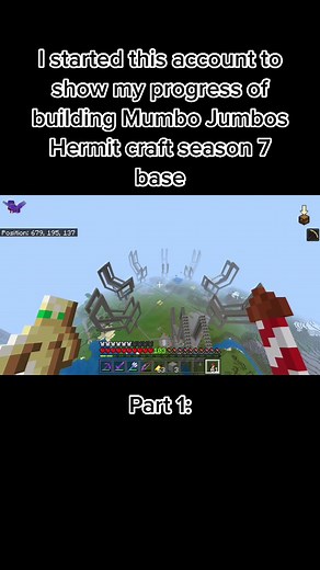 Building Mumbo Jumbo's Hermitcraft Season 7 Base Progress