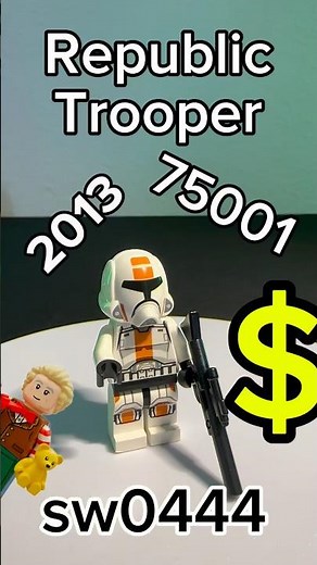Republic Trooper Review 🤔 Lego Star Wars 75001 | Battle Pack | A forgotten gem? 💎