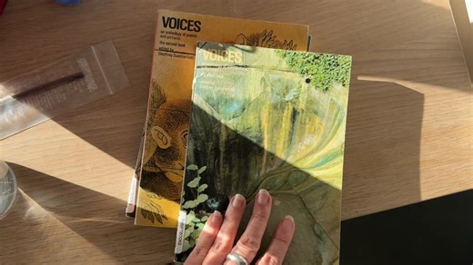 Huge fan of these late 60s poetry anthologies. With the images,