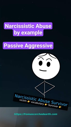 Narcissistic abuse vocabulary - Passive Aggressive One-upping and Put-downing. #narcissisticabuse
