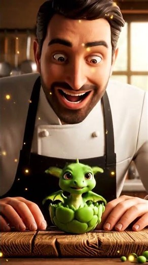 When the Chef Cuts a Dragon Pea and Magic Happens! 🐉💚