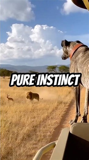 A Hunter’s Instinct Turned Into a Rescue 🦁⚔️🐕