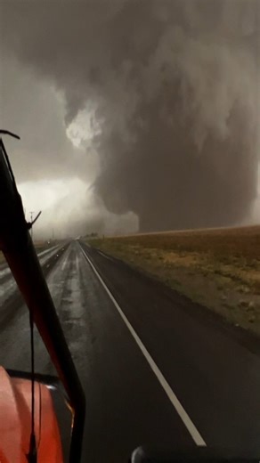 Driving straight toward a mile-wide EF2 tornado in Texas. 😬🌪️🛻 Would you keep going OR hit the brakes? This beast near Morton, Texas, packed winds around 115 mph and stayed on the ground for roughly 15 minutes. We called in warnings the moment it dropped. Thankfully, no one was hurt. 📍 Morton, Texas — May 23, 2022 #EF2Tornado #MortonTexas #StormChasing #ExtremeWeather #TornadoSeason #FBlifestyle | Ricky Forbes