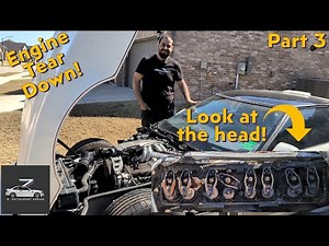 1986 Corvette C4 Part 3 - (Diagnosing and Engine Teardown!)