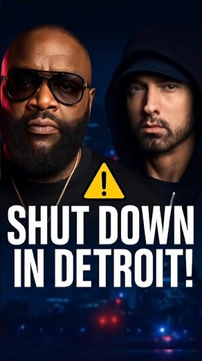 🚫 “Rick Ross BLOCKED in Detroit for Dissing Eminem 😳”#shorts