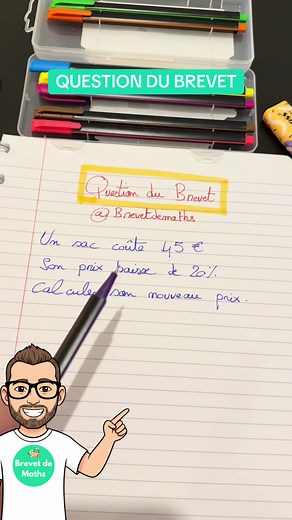 👨‍🏫 Abonne toi pour réussir ton Brevet de Maths ! 📎 Tags : Brevet Brevet de math Brevet de maths Brevet de mathématiques Brevet des collèges Maths Mathématiques Cours de maths #math #maths #mathematique #brevet #brevetdescolleges