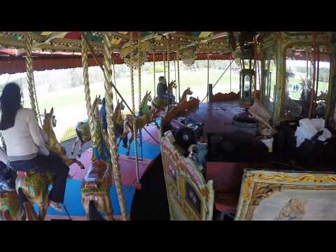 Steam Gallopers at Beamish Museum (4K)