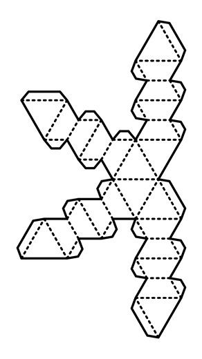 PAPER BOXES on Instagram: "📦 I will assemble a paper box from a template. 展開図から紙の箱を組み立てます。 Music： @10x4synth X→togasynthesis #design #papercraft #origami #展開図 #diy"