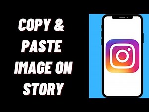 How To Copy & Paste Image On Instagram Story On iPhone