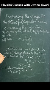 7.4K views · 153 reactions | Increasing Charge on Capacitor Explained...