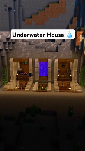 Minecraft Ultimate Underwater House 🏠 #minecraft