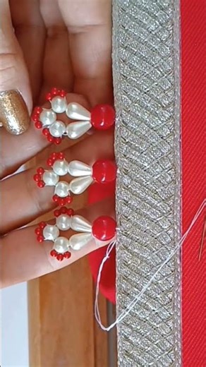 "A beautiful idea for a tablecloth and more..."👌👌👌#diy #handmade #fashion #stonebeads