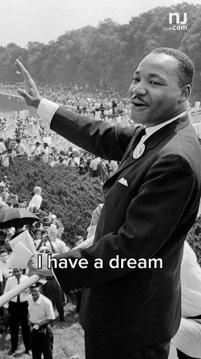 Martin Luther King Jr.’s momentous 1963 “I Have a Dream” speech. His famous words called for civil and economic rights and an end to racism in the U.S. #nj #newjersey #mlkmlkday #mlkjr #civilrights #historic #martinlutherkingjr #martinlutherkingday | NJ.com