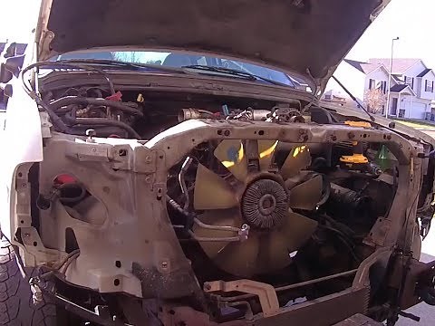 99 F250 POWERSTROKE ENGINE REMOVAL