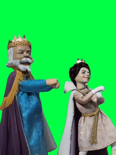 This CapCut template features an animation by @deadlift.exe of King Friday XIII and Queen Sara Saturday from Mister Rogers’ Neighborhood hitting full hip hop dance moves to a mashup from CPC STARS PERFORM AT ADCC dance competitions. The unexpected combo of classic children’s TV royalty breaking into competitive hip hop moves turns the moment into a hilarious meme edit with chaotic dance energy. Use this CapCut template as a green screen dance reaction over clips where something suddenly gets hyp