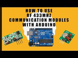 How To Use RF 433 MHz Communication Module with Arduino