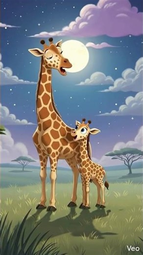 Giraffe Story | Calm Night Time Story for Toddlers